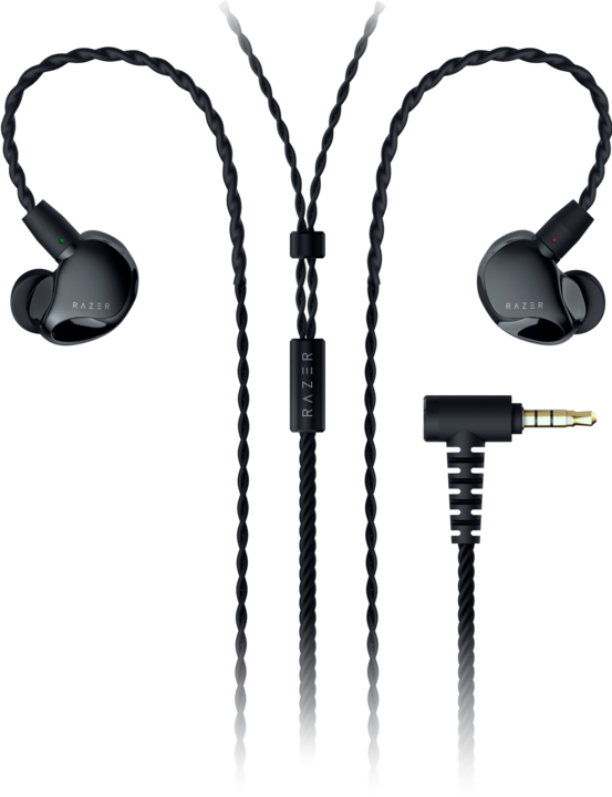 Actual product image Razer Moray - Ergonomic in-ear monitor for all-day streaming (Cable)