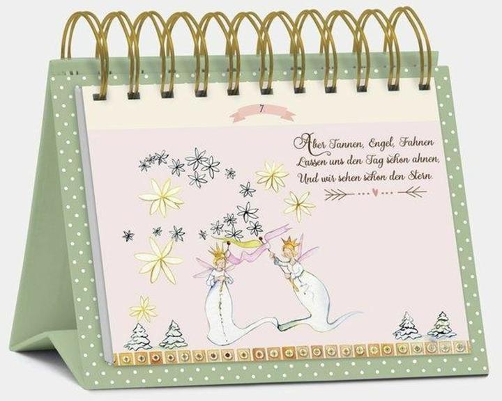 Produktbild Tisch-Adventskalender "24 Glücksmomente zur Weihnachtszeit"