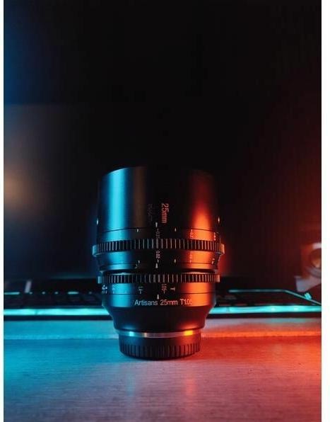 Actual product image 7artisans Fixed focal length 25 mm T1.05 (Fujifilm X, APS-C / DX)