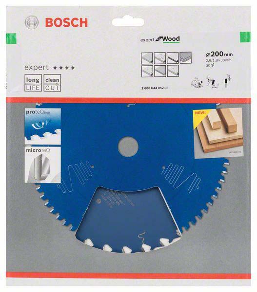 Produktbild Bosch Professional Zubehör Kreissägeblatt Expert for Wood, 200 x 30 x 2,8 mm, 30