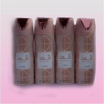 Produktbild Lattafa Perfumes Shahd By Lattafa Perfumed Body Spray 200ml - Almond, Orange, Floral (Spray, 200 ml)
