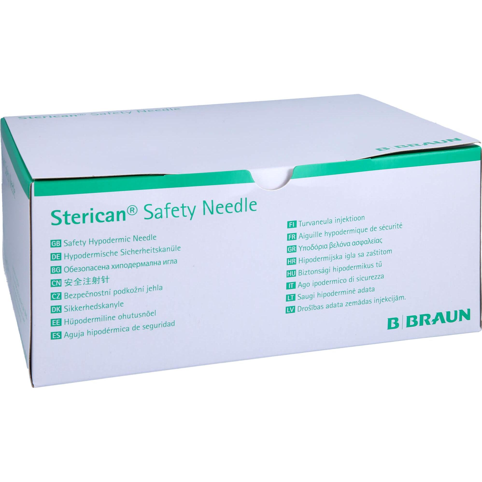 B.Braun, Praxisbedarf, Sterican Safety G25 0.5x16mm orange