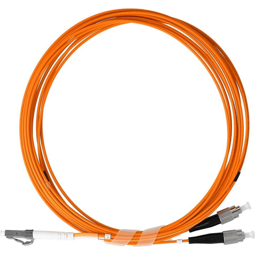 BlueOptics Duplex LWL Patchkabel LC-FC Multimode OM2 0.5 Meter (0.50 m), Netzwerkkabel