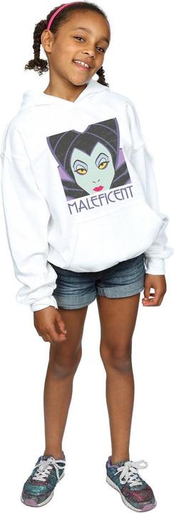 Immagine prodotto Disney Maleficent Cropped Head Felpa con Cappuccio Ragazze (116)