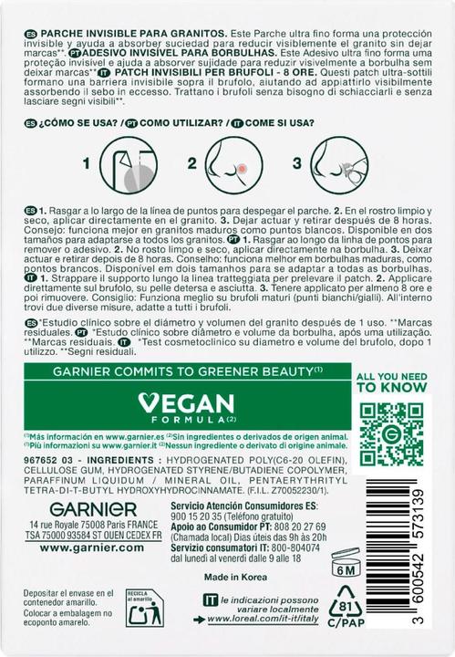 Immagine prodotto Garnier Pure Active Face Masks