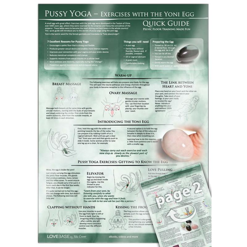 Cremer:Pussy Yoga - Quick Reference (20, Ratgeber von Yella Cremer