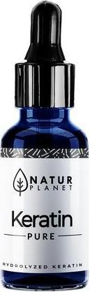 Actual product image Beauty Jar NATUR PLANET Keratin-Pure keratyna hydrolizowana do włosów i paznokci 30ml