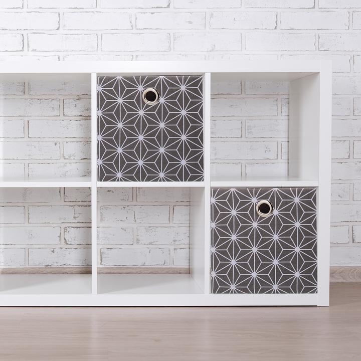 Image du produit Relaxdays 2x boîte de rangement (30 x 30 x 30.5 cm, 27 l)