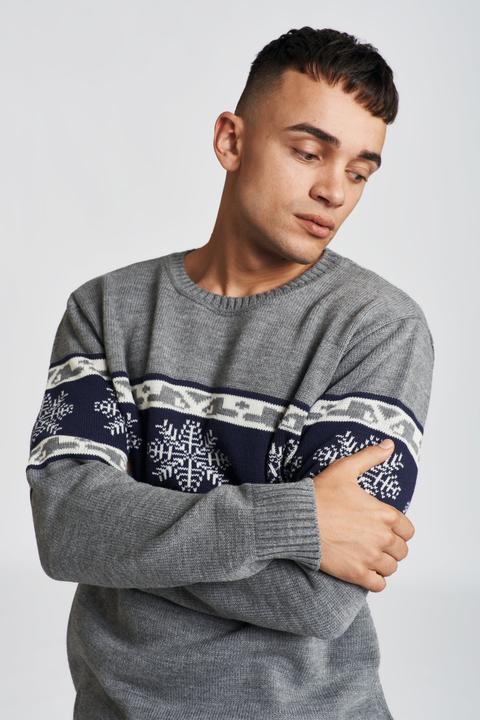 Produktbild Stihl Pullover Gr. L WINTER SEASON 23 Blau/Grau (L)