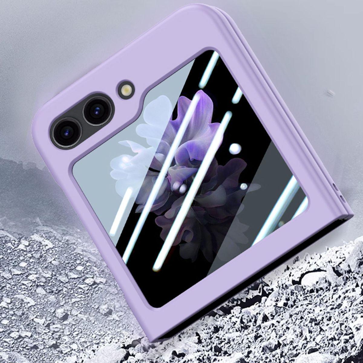 Thumbnail - König Design Hülle Handy Schutz für Samsung Galaxy Z Flip5 Case Cover Tasche Etuis Bumper Neu (Samsung Galaxy Z Flip5), ...