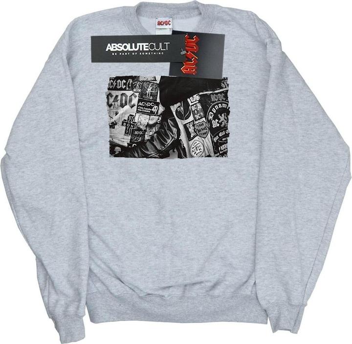 Produktbild AC/DC Badges And Posters Collection Sweatshirt Jungen (140, 146)