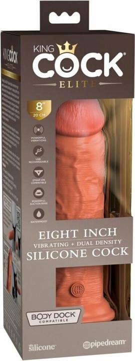 Produktbild Doc Johnson KCE 8 DD Vibrating Cock Tan
