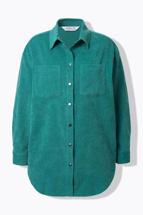 Produktbild Studio Untold Cord-Hemd, oversized, Hemdkragen, Langarm (46)