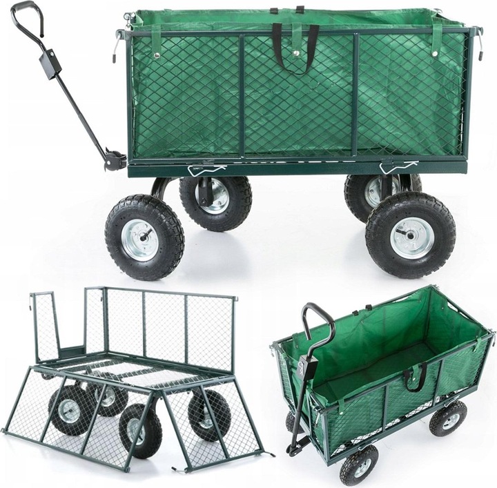 Actual product image Grafner Garden trolley Transport trolley 550 kg GW10740