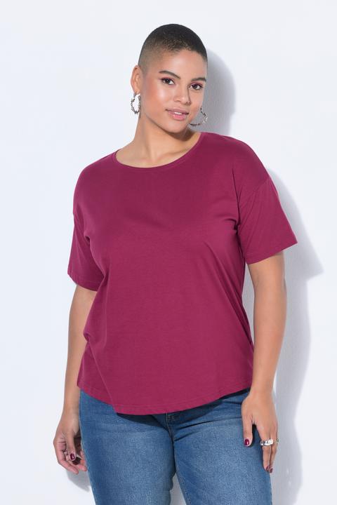 Produktbild Studio Untold Basic-Shirt, Relaxed Shape, überschnittene Schultern (42)