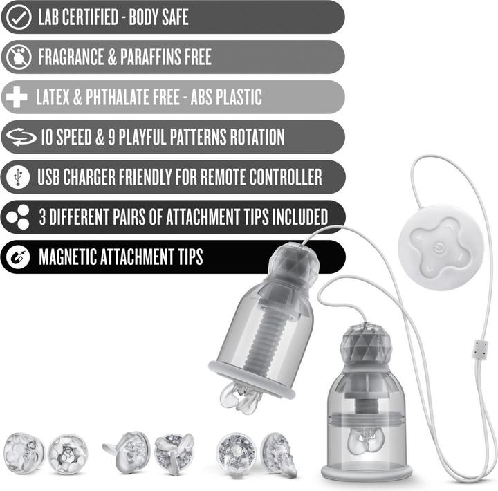 Actual product image Blush Titillator