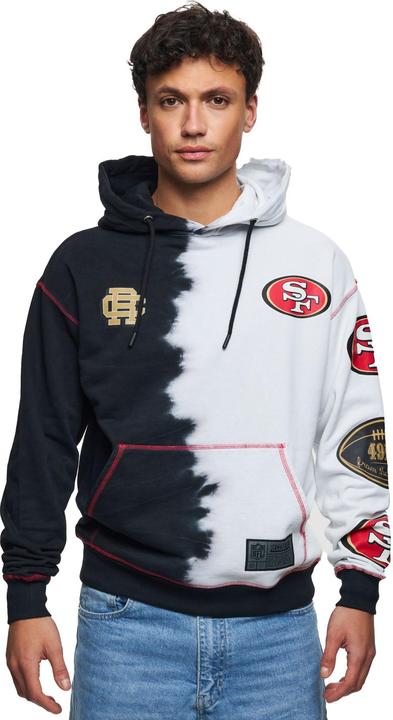 Immagine prodotto Recovered Felpa con cappuccio in pile Re:covered - INK DYE San Francisco 49ers - XL (XL)