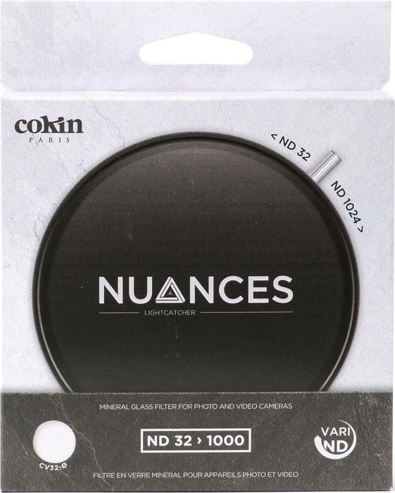 Produktbild Cokin Nuances Variofilter ND-X 32-1000 52mm (52 mm, ND- / Graufilter)