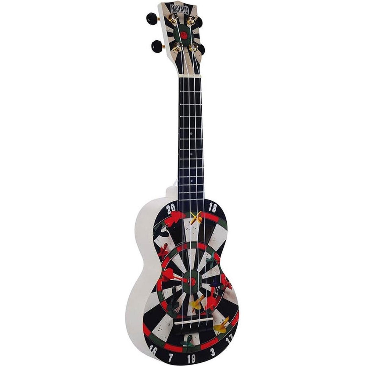 Mahalo Ukulele Soprano Serie Art Darts (Soprano, Soprano), Ukulele, Multicolore