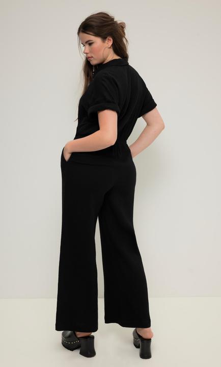 Produktbild Studio Untold Jumpsuit, Musselin, elastische Taille, Halbarm, weites Bein (46, 48)