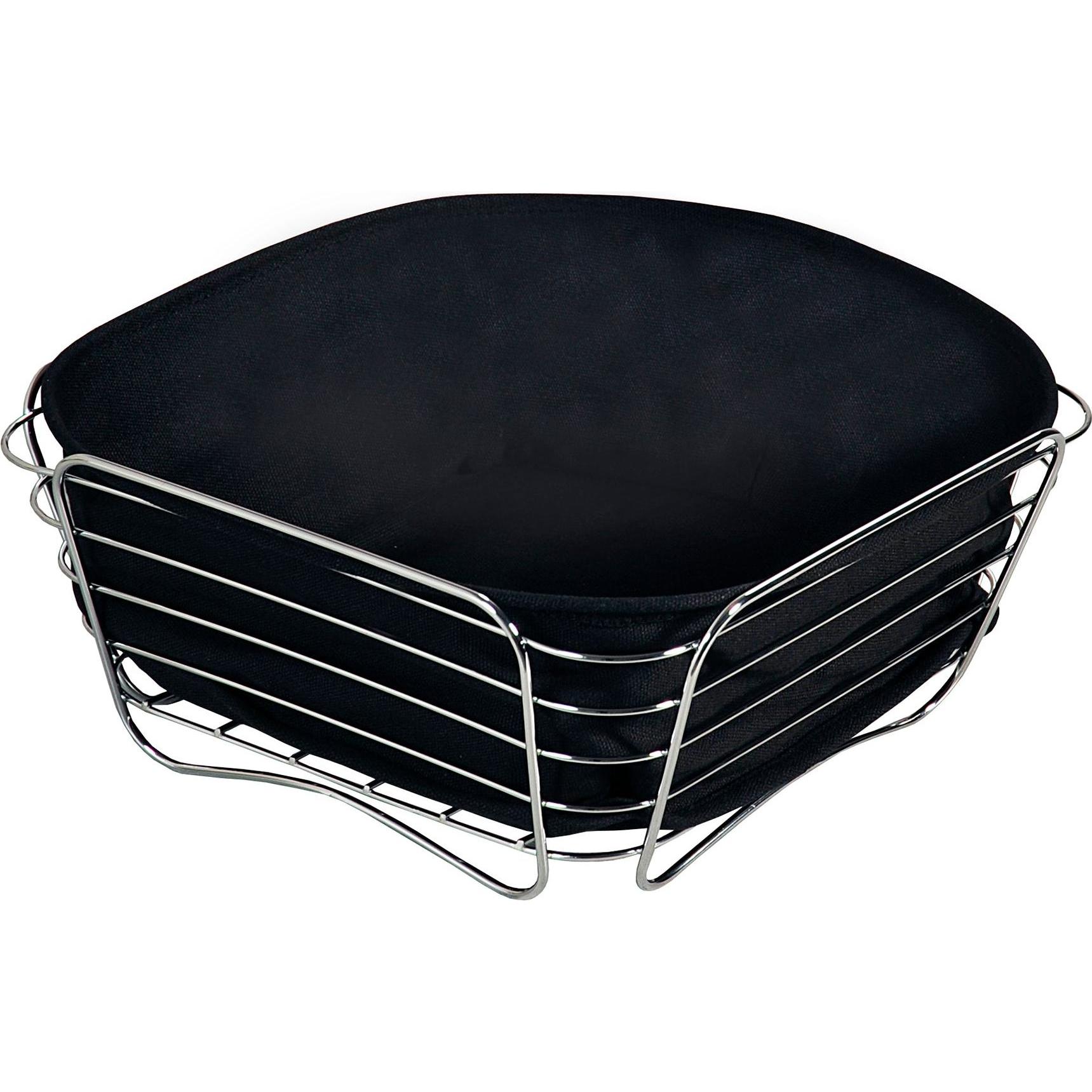 Thumbnail - Kesper BROT- UND OBSTKORB SCHWARZ 26X26X11CM, Brotaufbewahrung, Schwarz