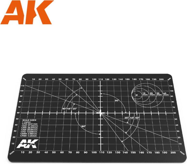 Produktbild AK Interactive Double Side Cutting Mat (A5)