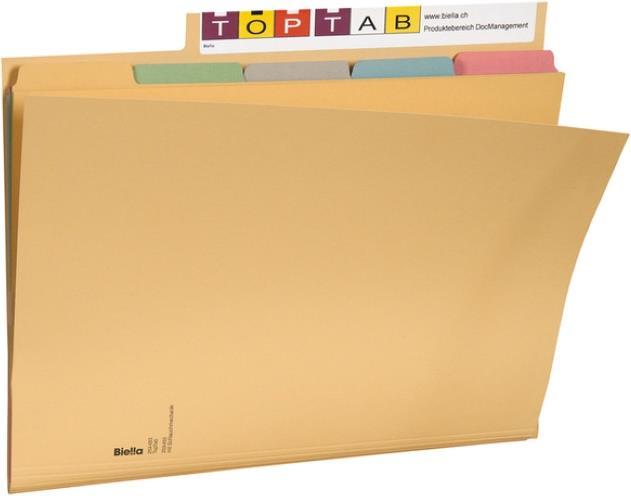 Actual product image Biella register folder (A4, 5x)