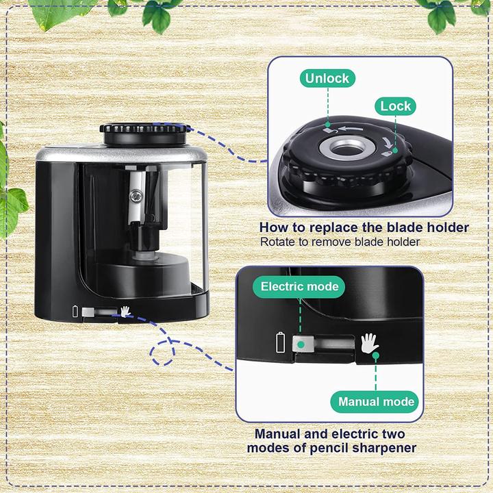 Immagine prodotto ASMI Temperamatite elettrico blu