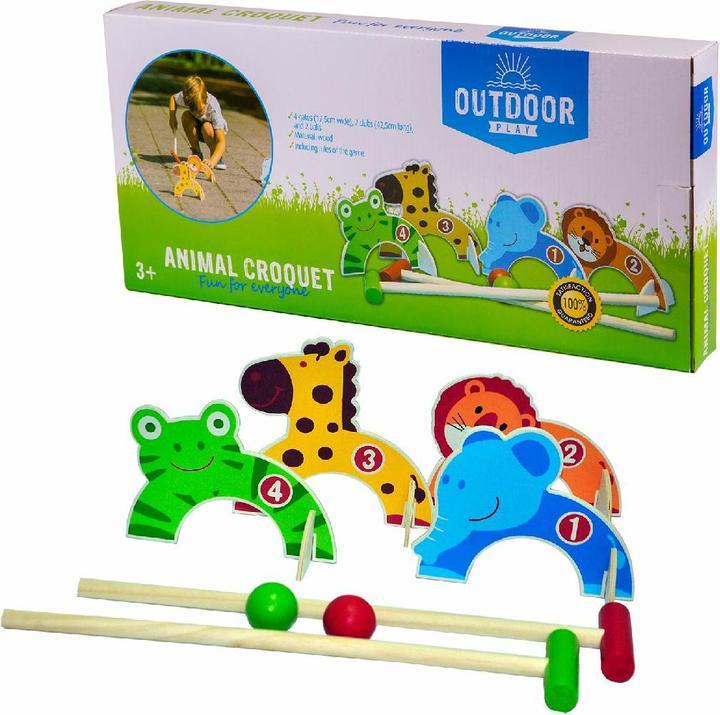 Produktbild Outdoor play Tiere-Krocket