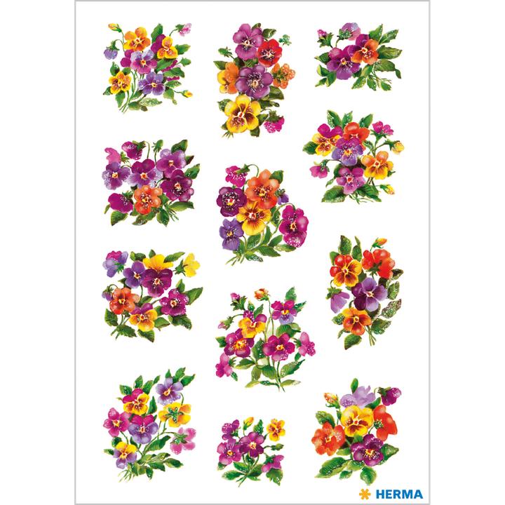 Produktbild HERMA Sticker Blumen