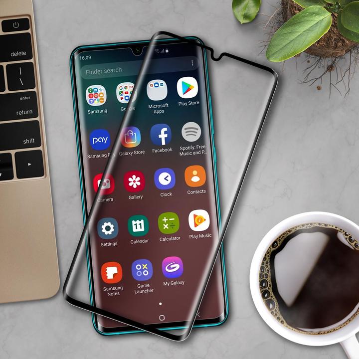 Actual product image Avizar Display protection film, case friendly protection (1 Piece, Mi Note 10 Lite)