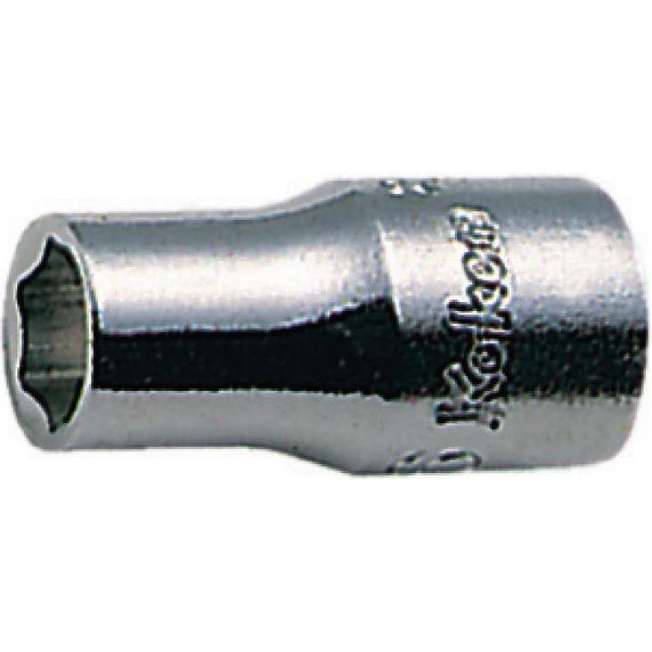 Koken, Steckschlüssel + Stecknuss, Sechskant-Steckschlüsseleinsatz (7 mm)