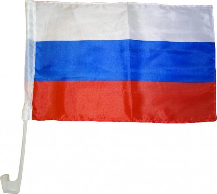 trends4cents Autovlag Rusland 30 x 40 cm Autovlag Raamvlag Waaiervlag