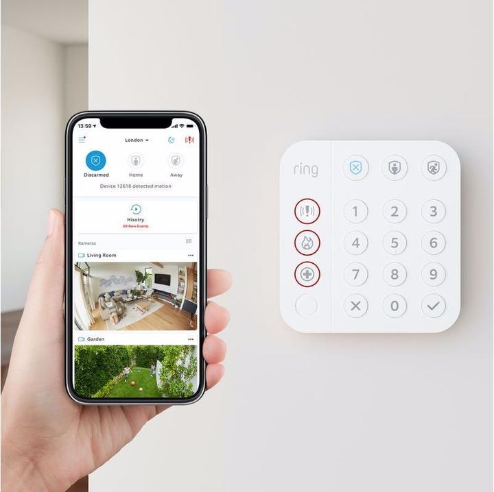 Produktbild Ring Alarm Starter Security Set (Gen 2) + Indoor Cam