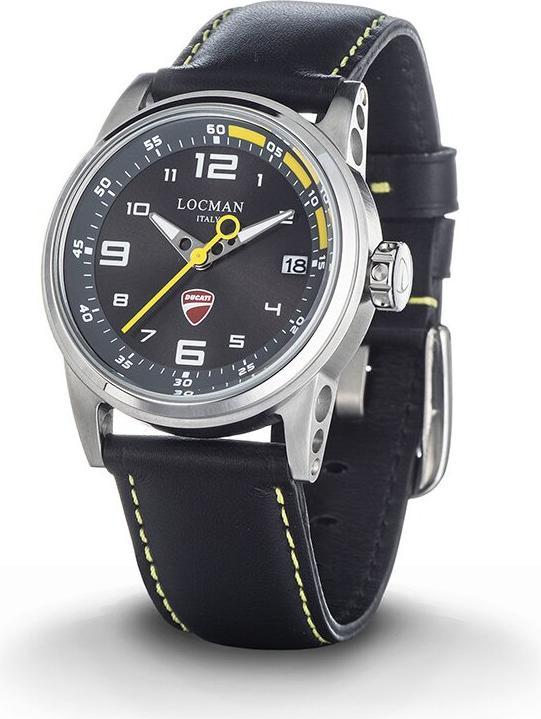 Actual product image Locman Italy Men's Watch Ducati Ref. D106A01S (Analogue wristwatch, 42 mm)