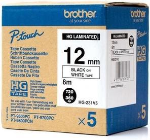 Actual product image Brother Hge-231 (1.20 cm, Black, White)
