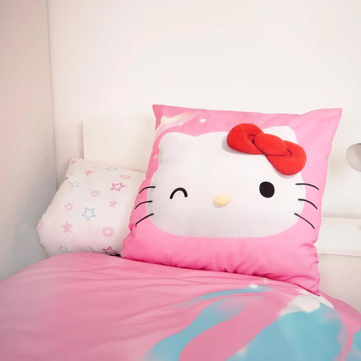 Produktbild Herding Hello Kitty Bettwäsche Hello Kitty-Super Style 135 x 200 cm / 80 x 80 cm (135 x 200 cm, 80 x 80 cm)