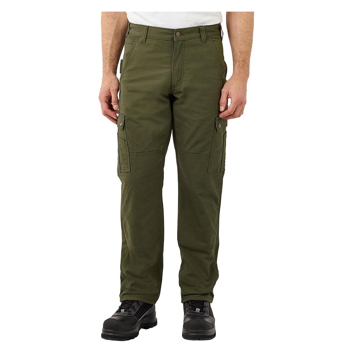 Carhartt, Werkbroek, Spodnie Ocieplane Rugged Ripstop Basil (W34/L30)