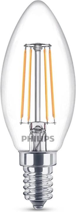 Produktbild Philips LED Kerze Classic (E14, 4.30 W, 470 lm, 3 x, F)