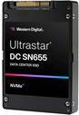 Actual product image WD ULTRASTAR DC SN655 U.3 15.36TB PCIE (15360 GB, 2.5")