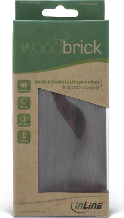 Actual product image InLine woodbrick (8 h, Rechargeable battery operated)