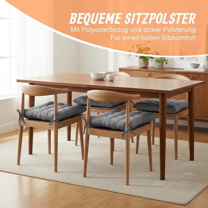 Image du produit Relaxdays 4 coussins chaise