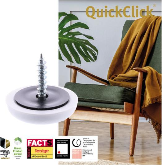 Produktbild QuickClick Hyper (Kunststoffgleiter, 4 Stk.)