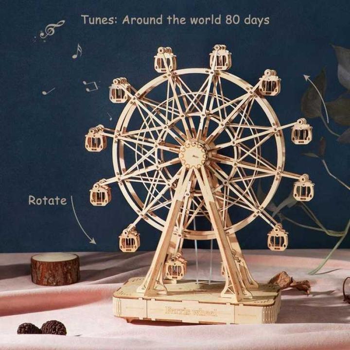 Image du produit Robotime Grande roue de la boîte à musique