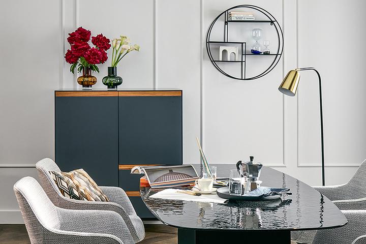 Actual product image Alessi Serving tray black