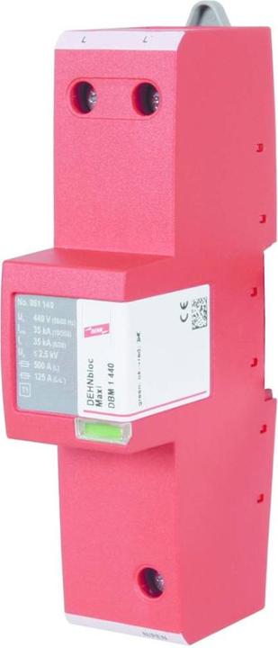 Actual product image Dehn DBM 1 440 BS arrester DEHNbloc Maxi