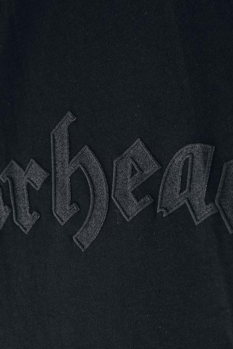 Produktbild Motörhead Black On Black Logo (L)