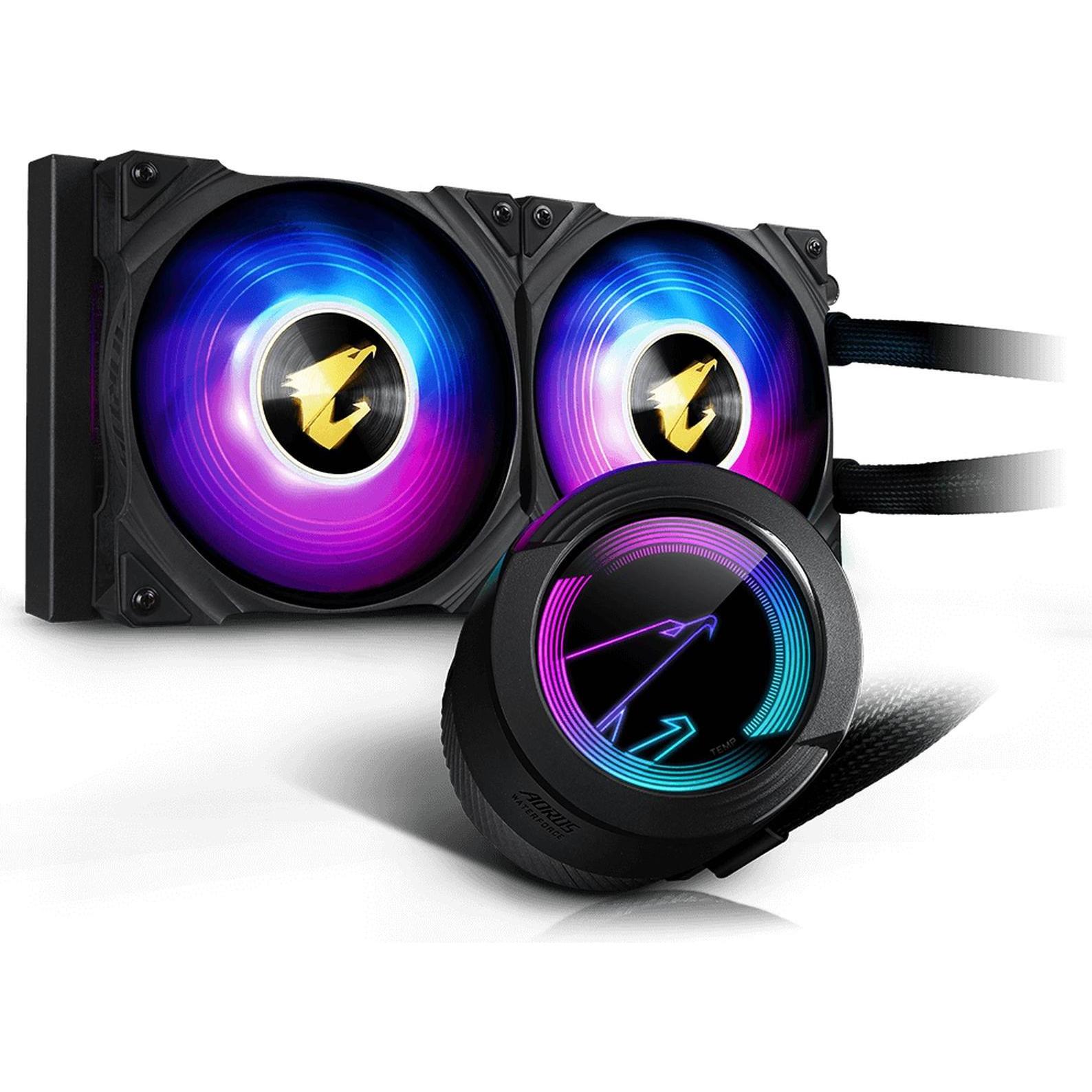 Gigabyte WAK AORUS Waterforce 240, CPU Wasserkühler, Schwarz