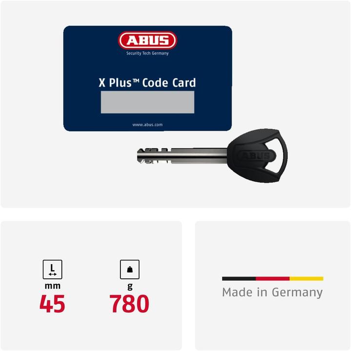 Image du produit Abus 68 yellow half