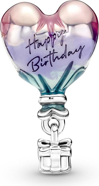 Produktbild Pandora Charm Happy Birthday Heissluftballon (Emaille, Silber 925)